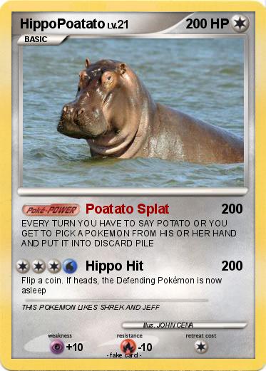 Pokemon HippoPoatato