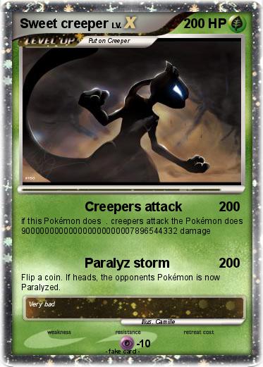 Pokemon Sweet creeper