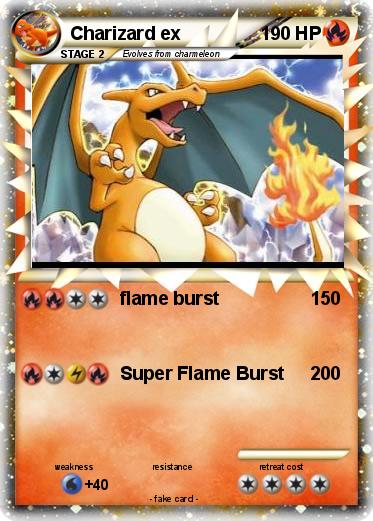 Pokemon Charizard ex
