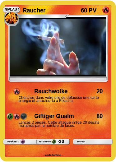 Pokemon Raucher