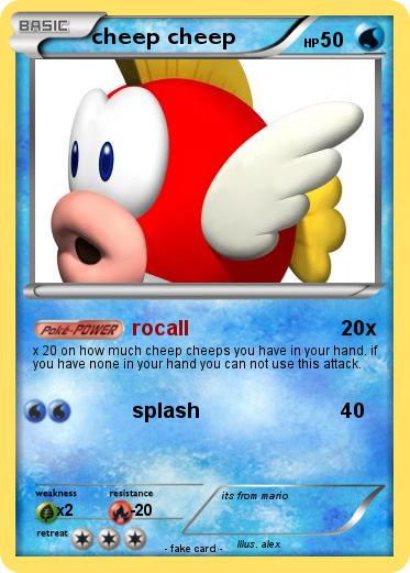 Pokemon cheep cheep