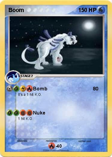 Pokémon Boom 29 29 - Bomb - My Pokemon Card