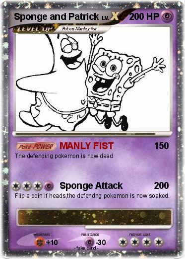 Pokemon Sponge and Patrick