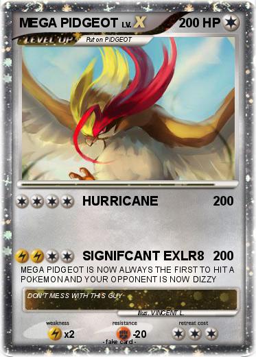 Pokemon MEGA PIDGEOT