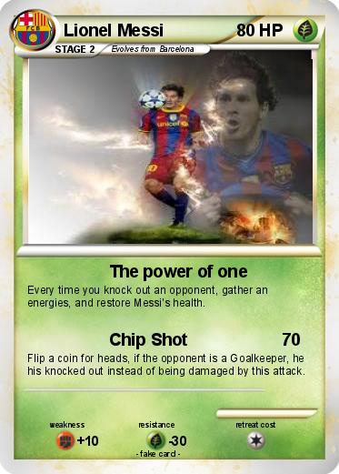 Pokemon Lionel Messi