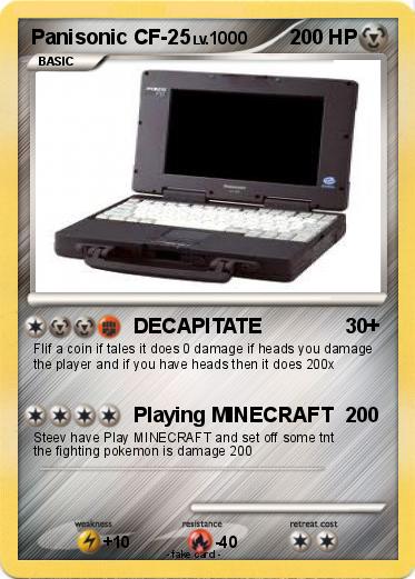 Pokemon Panisonic CF-25