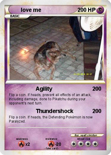 Pokemon love me