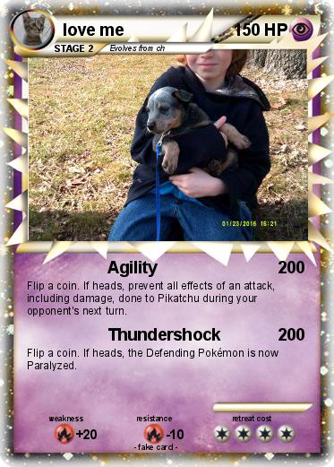Pokemon love me