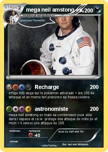 Pokemon mega neil amstong ex