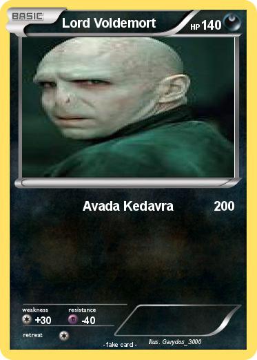 Pokemon Lord Voldemort