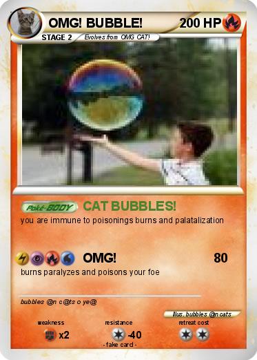 Pokemon OMG! BUBBLE!