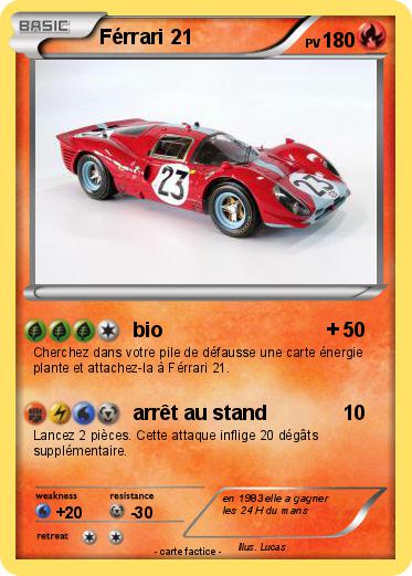 Pokemon Férrari 21