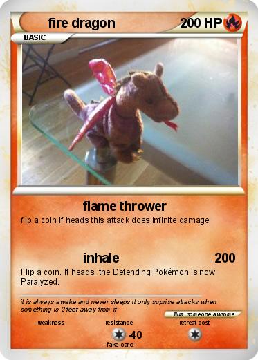 Pokemon fire dragon