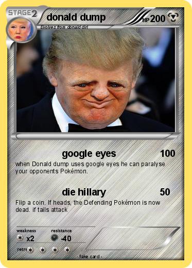 Pokemon donald dump
