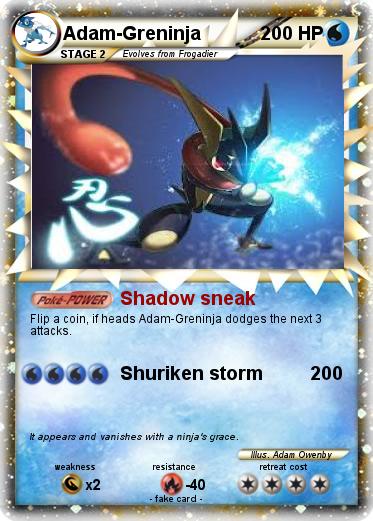 Pokemon Adam-Greninja
