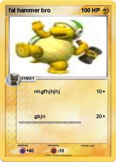 Pokemon fat hammer bro