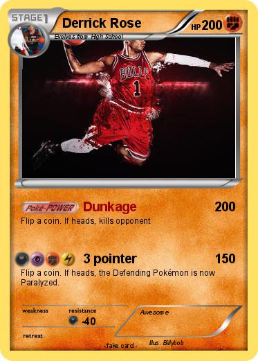 Pokemon Derrick Rose