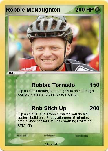 Pokemon Robbie McNaughton