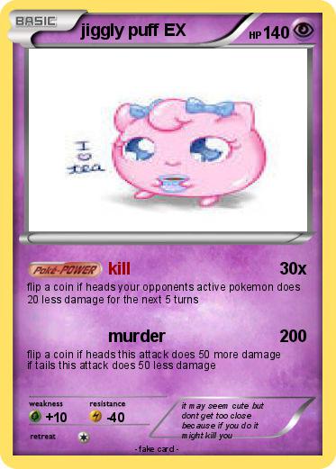 Pokemon jiggly puff EX