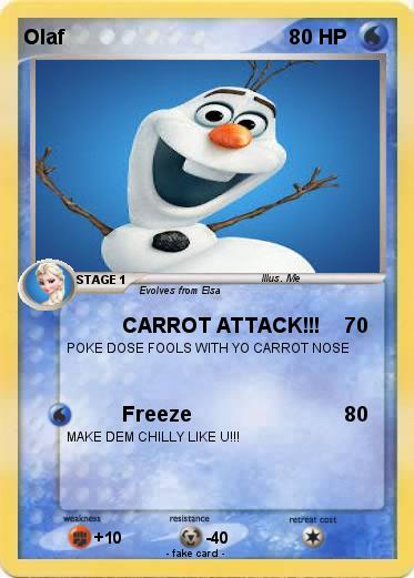 Pokemon Olaf