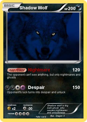 Pokemon Shadow Wolf