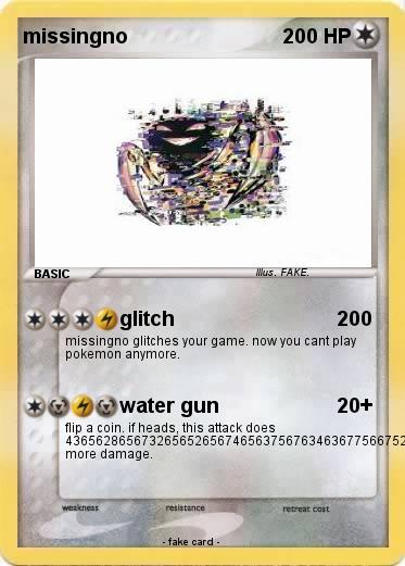Pokemon missingno