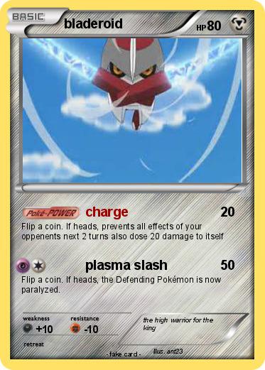 Pokemon bladeroid
