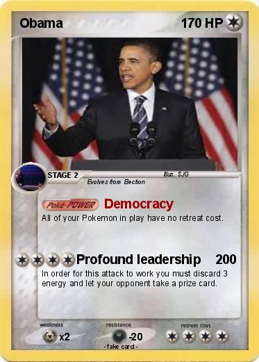 Pokemon Obama