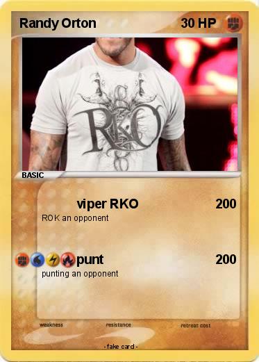 Pokemon Randy Orton