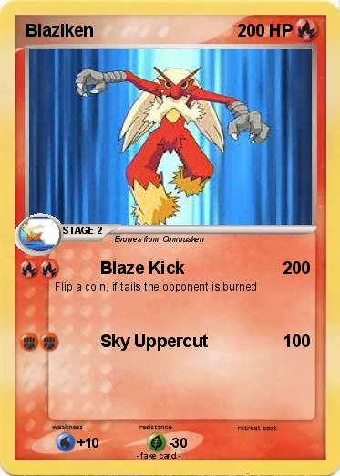 Pokemon Blaziken