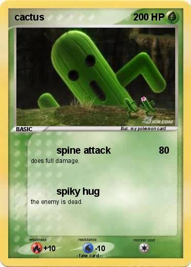 Pokemon cactus