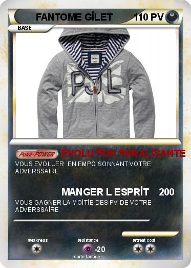 Pokemon FANTOME GİLET