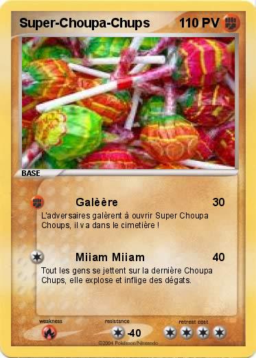 Pokemon Super-Choupa-Chups 