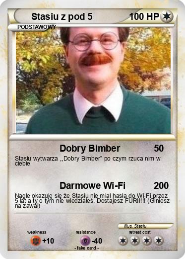 Pokemon Stasiu z pod 5