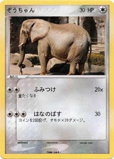 Pokemon ぞうちゃん