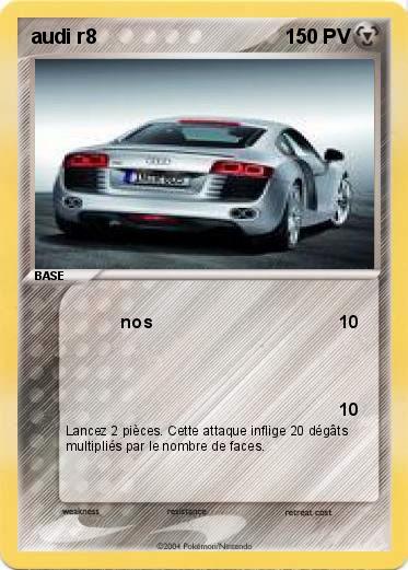 Pokemon audi r8
