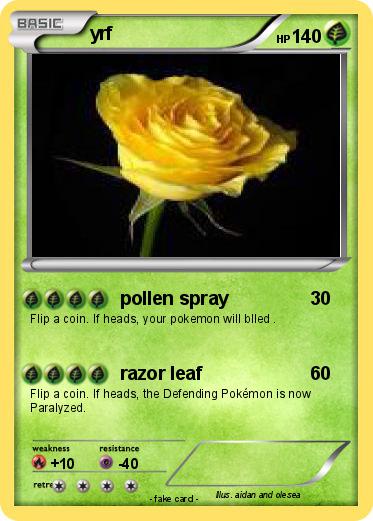 Pokemon yrf