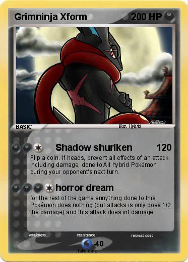 Pokemon Grimninja Xform
