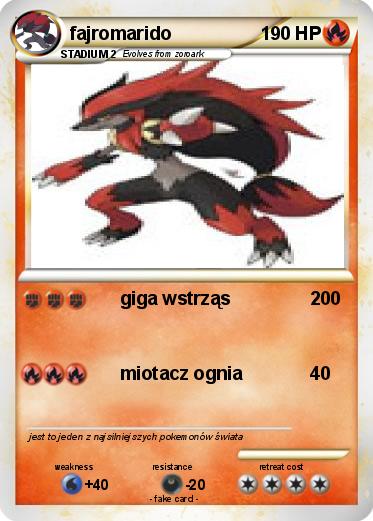 Pokemon fajromarido