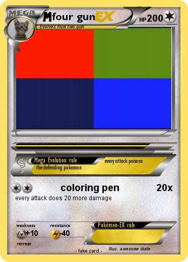 Pokemon four gun