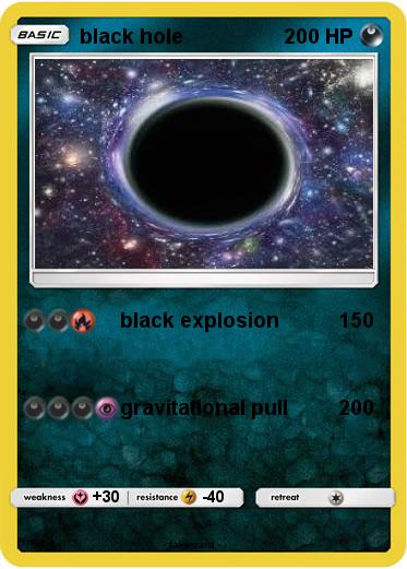 Pokemon black hole