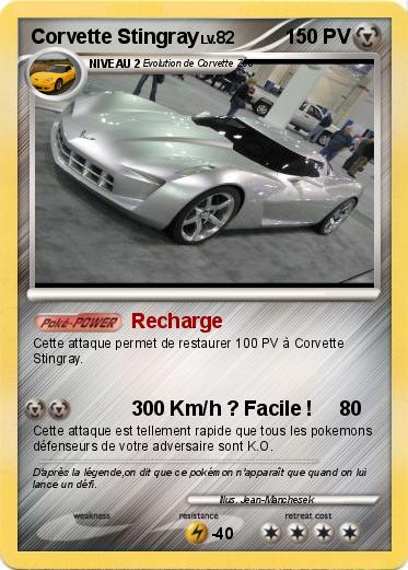 Pokemon Corvette Stingray
