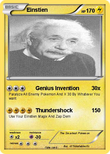 Pokemon Einstien