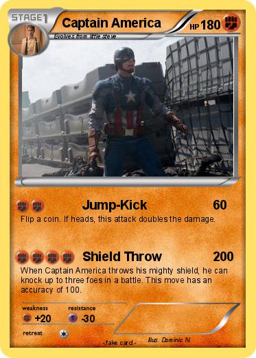Pokemon Captain America