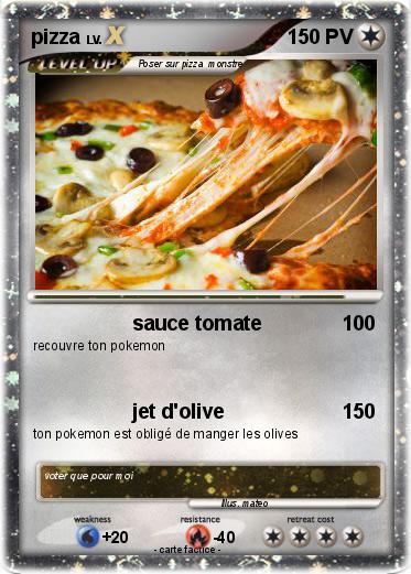 Pokemon pizza