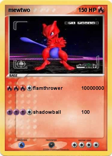 Pokemon mewtwo