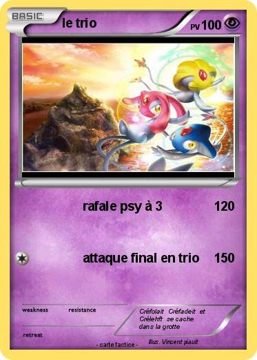 Pokemon le trio