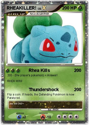Pokemon RHEAKILLER!