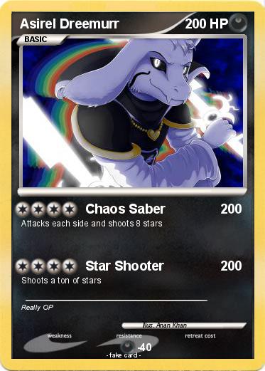 Pokemon Asirel Dreemurr