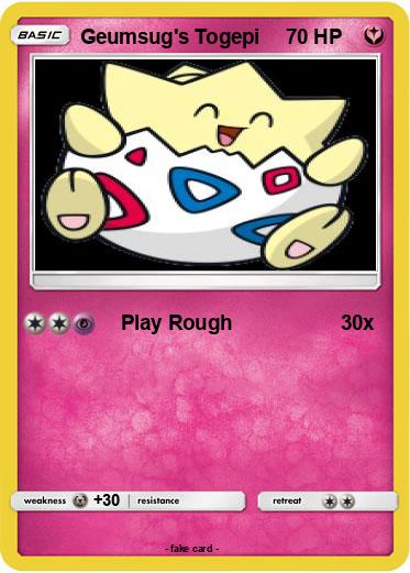 Pokemon Geumsug's Togepi